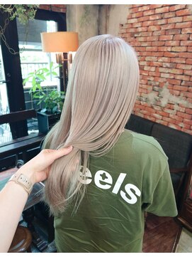 アンリ(Henri) 【かしむら】ブリーチ/ブリーチカラー/ケアブリーチ/暖色カラー