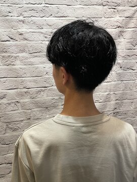 グレイスフルバーバー 赤坂見附店 ツーブロック/ナチュラル/パーマ