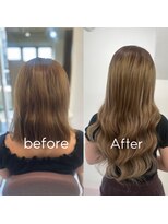 ガルボヘアー 心斎橋店(garbohair)&nbsp;心斎橋エクステプルエクステハイトーンハイライト