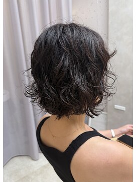 ラメル(RAMEL) 似合わせカット＋ナチュラルパーマ＋カラー＋補強TR