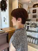 ベラアンドヘア(BELLA&HAIR)&nbsp;ショート×暖色カラー