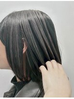 クロト(Clotho)&nbsp;デザインカラー/シルバー/ダブルカラーブリーチハイライト