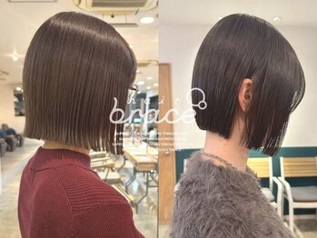 ヘアーブレイス(hair brace)の写真/デザインとケアを両立した白髪染め対応MENU多数！白髪ぼかしにも対応◎[千葉駅/髪質改善/ケアブリーチ]