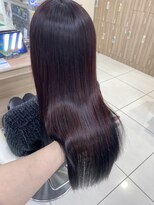 アッシュ 鶴ヶ峰1号店(Ash)&nbsp;【ルーツカラー】ワインレッド×ブラック【鶴ヶ峰/相鉄線/横浜】