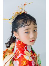 シーム(Seamu)&nbsp;鶴の水引ヘアアレンジ