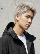 ヘアサロンエム 渋谷店(HAIR SALON M) ブリーチ/ダブルカラー/スパイキーショート/短髪/渋谷/束感/