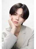 メンズカットメンズヘアシースルーマッシュダウンパーマ
