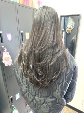 ロア 熊本(LOA) ロング顔まわりレイヤー10代20代30代40代熊本市