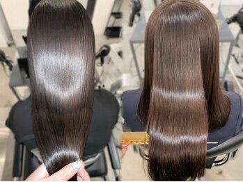 フィルムス 千葉(FILMS)の写真/毛髪診断で髪の状態を見極め豊富な薬剤の中から貴方に合ったものを選定「ショートボブレイヤーカット」