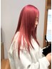 ブリーチありダブルカラー+トリートメント　￥13,500～