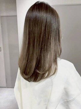 エイチエムヘアーホーム 池袋2号店(H M hair home) グレーブラウン/ワンホンレイヤー/ダークブラウン/池袋