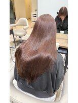 ヘアープレイス ヴィブ(hair place VIVE)&nbsp;Wカラーで出来る可愛いブラウンと当店自慢のストレート★