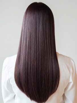 ロカ バイ ティアトロ ヘア サロン(ROCA by teatro hair salon) ラベンダーグレージュ 艶髪カラー ロングヘア アッシュカラー