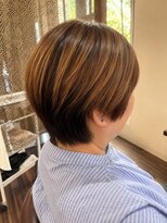エフプロモーションヴァンカウンシルブリーズ(VAN COUNCIL BReeze)&nbsp;【髪質改善】×【艶カラー】ショートボブ
