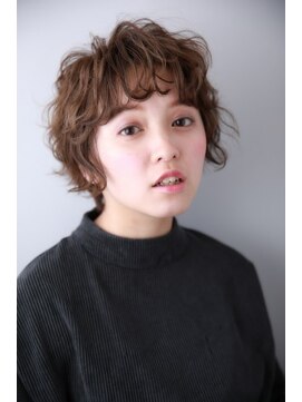 ネオリーブ クーロ(Neolive curro) 楽ちんスタイル♪無造作ショートパーマ