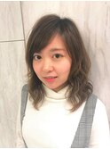 ”ミディアムレイヤー”の低温デジタルパーマ♪