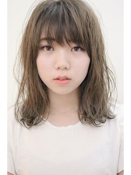 コクウ(cocu) ラフウェーブ×グレージュ