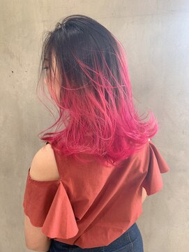 アンカーバイナチュラル(anchor by natural) ☆プレミアムカラー×フラミンゴピンク☆