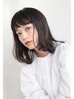 トリッカ 銀座(tricca)&nbsp;ナチュラルミディアム/流し前髪