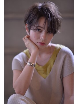 ルーク 立川(LUK) Lien立川フォギーアッシュブラウン小顔センシュアルショート