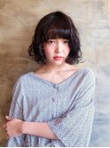 【kakan鎌倉】ぱっつんボブ×ふんわりウェーブ