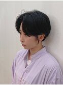 大人可愛い◎前下がりショートボブ 耳掛け 丸みショート