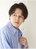 【RICCA 山岸】ゆるめパーマのセンターパート