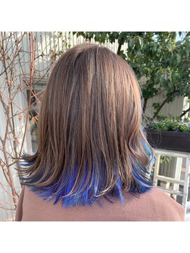 ソラ ヘアーメイク(SORA HAIR MAKE) ブルーインナー