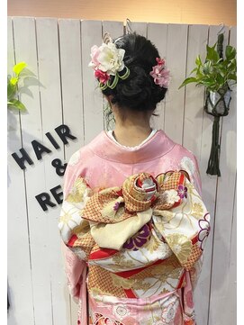 アート(Art) 成人式ヘアアレンジ