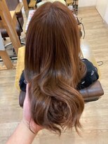 グランバイ アトリエドングリ(Grand × AtlierDonguri)&nbsp;髪質改善　ビフォーアフター　その283（ピンクベージュ）