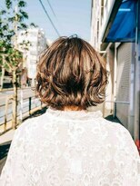 エクファ ヘア リゾート 大津 瀬田店(ex-fa hair resort)&nbsp;【瀬田◆エクファヘアリゾート】外ハネショートボブ