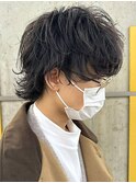波巻きパーマツイストスパイラルパーママッシュメンズパーマ