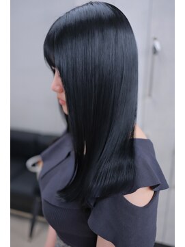 ネイヴィル 銀座(navile) 髪質改善 ダークブルージュ