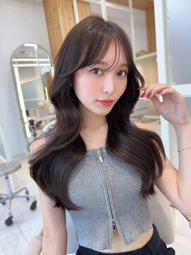 アフロートリノ(AFLOAT Leino) 大人可愛い韓国ヘア　レイヤーカット　くびれヘア　銀座美容室#