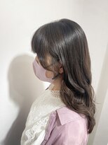 イオエ 岡本(ioe)&nbsp;イメチェン/フルバング/レッドブラウン/デジタルパーマ