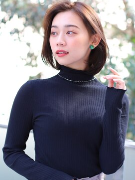 グランド(GRAND) ショートボブ髪型20代30代40代50代前髪あり前髪無し丸顔表参道