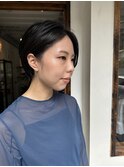 ナチュラルなショート