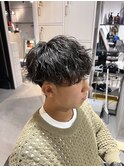 波巻きスパイラルパーマ