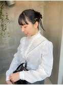 和装　個性的　ねじねじ　艶セット