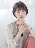 20代30代40代『丸みショートボブ』Ash清瀬店