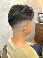 スタンドバーバー 柏(STAND BARBER)&nbsp;マッシュパーマ/ウルフ/アッシュブラック/カルマパーマ/柏駅/柏