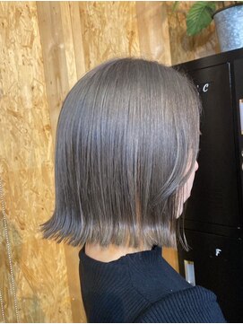 アフターニュース 新潟(afternews) ダブルカラー/ラベンダーグレー/ケアブリーチ/ハイトーン