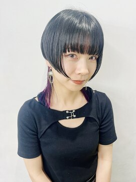 レコ 渋谷(LECO) クラゲカット×ネープパープル