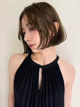 リル バイ ジルブラン(Lil by JIL BLAN) 【レイヤーカットデザインカラーウェットヘア】大山