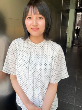 ガリカ 大名(Gallica) 【恒吉佐央理】前髪ありレイヤーカットで叶う軽やかミディアム