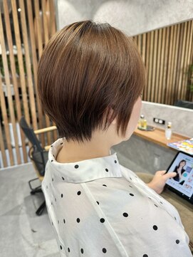 スミヤ(SUMIYA) 大人可愛い20代30代40代50代黒髪前下がりショートボブ/鹿児島