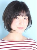 40代50代小顔前髪イメチェンアンブレラカラーショート