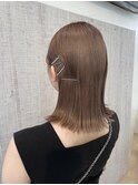外ハネヘアセット 
