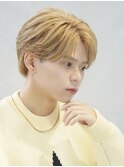 韓国ニュアンスパーマシャドウパーマワックスなしセンターパート