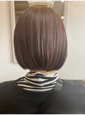 セットなしショートボブ